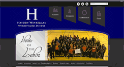 Desktop Screenshot of hwusd.org