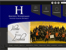 Tablet Screenshot of hwusd.org